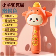 多功能早教故事機嬰幼兒童寶寶音樂播放器益智玩具3到6歲學習機, 普通大號充電【藍牙+變音】小粉羊:1個