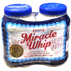 크래프트 미라클휩 드레싱, 2개, 887ml