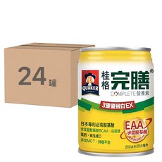 QUAKER 桂格 完膳 營養素3重優蛋白EX, 250ml, 24罐