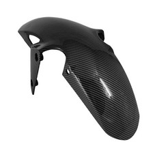 오토바이 펜더 머드가드 앞바퀴 타이어 허거 머드 스플래시 가드, 4. Glossy Black, 기본