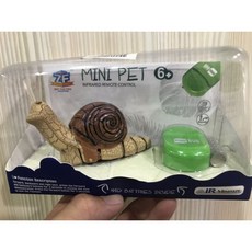 BEST FUN TOYS 紅外線遙控電動爬行蝸牛 趣味新奇玩具 適合6歲以上兒童, 1個