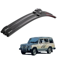 1+1 갤로퍼 전차종 초밀착 와이퍼 윈도우 브러쉬 와이퍼블레이드, SDT-갤로퍼(91-03)400+400/A