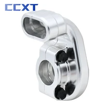 KTM SX XC 150 200 250 300 350 450 500 Husqvarna TE i FE TX FX TC FC 스로틀 제어 케이싱 베이스, 03 Silver