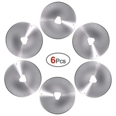 백업 블레이드가 있는 45mm 로터리 커터 프리미엄 퀼터 바느질 공예 DIY 가죽 도구 패브릭 종이 가죽 커터 나이프, 색깔1, 1개