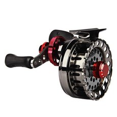 漁具用品軒琦外貿魚輪漁具筏竿輪金屬橋筏輪橋筏輪前打金屬釣魚輪超輕漁輪 釣魚, 輕量化【DW65系列左手】金屬鏤空線杯