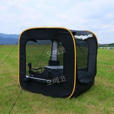 차박 도킹텐트 차량용 SUV 투싼 티볼리 싼타페 루프탑, 검정