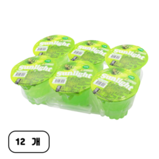 썬라이트 사과맛 180g x 12개입, 180ml, 12개