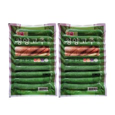 도나우 청양고추소시지, 1kg, 2개