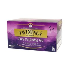 Twinings 唐寧 歐式 大吉嶺紅茶 2gx25入, 1個, 歐式大吉嶺1盒, 2g, 25個裝