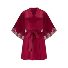 플뢰르오브잉글랜드 레이스 트리밍 실크 가운