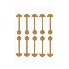 小啞鈴鼻翼貼 舒適透氣不影響呼吸, 1套