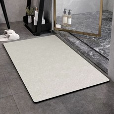 대형 규조토 발매트 주방매트 01 80x120CM 욕실매트 발닦개, 1개, G. 내추럴 베이지