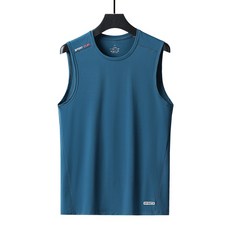SPORT WEAR 男士運動背心 冰絲涼感排汗 輕薄透氣彈力 健身跑步無袖上衣 多色可選 M-6XL
