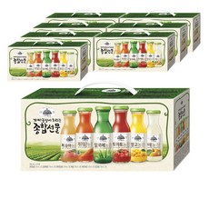 가야농장 주스 6종 종합선물세트, 180ml, 96개