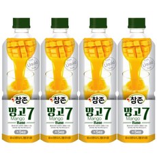 참존 망고7 원액 (PET) 주스 베이스 농축액, 4개, 835ml