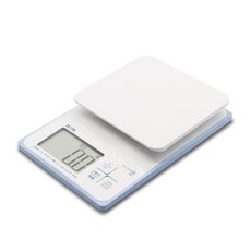 日本TANITA電子料理秤-防水防塵款(0.1克~2公斤)KW-220-台灣公司貨, 白, KW-220, 2kg