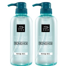 미쟝센 스타일케어 프로페셔널 헤어젤 하드, 500ml, 2개