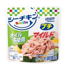 하고로모 시치킨 스마일 프티 오일 무첨가(0172) 25g × 6개