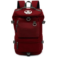 JYColOF 오브ex 체육관 더플 백 백팩 레슬링 가방 신발 수납 공간 4가지 등 방식 방수 스포츠 워킹 노트북 D-라이트 블루 대형 컬러 테니스 배드민턴, B-마젠타 레드