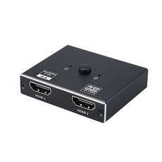 2x1HDMI 스위치 선택기 양방향 1x2 4K, 본상품