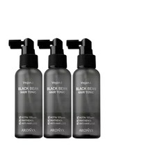 아로닉스 비건아이 블랙빈 헤어토닉 100mlx3개+두피마사지기, 3개, 100ml