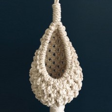 플랜테리어 걸이 HAND MADE 마크라메 행잉 둥지 화분 28284EA 1(PC), 색상