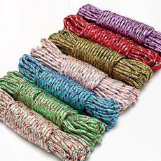 등산 로프 나일론 밧줄 현수막 고정 끈 캠핑 줄 질긴, 상세페이지 참조