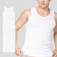 BYC 3매입 60수 30수 순면 빅사이즈 남성 런닝 면 나시 흰색 메리야스 러닝 민소매 런닝셔츠 남자 상의 속옷 세트