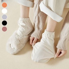 남여공용양말 발을 따뜻하게 보온해주는 남여공용 양말, 오렌지_FREE