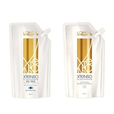 로레알 엑스텐소 올레오쉐이프 매직약 M 손상모 400ml + 크림 중화제 400ml, 1개
