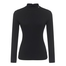 힐크릭 여성골프티셔츠 H442 셔링포인트 베이스레이어TS 1HCTSW4666BLK_SC