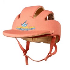 【Mommy want】歐美款獨家防撞帽 保護頭部 學步帽 防撞用品, E橘色-帶有帽檐, 1個