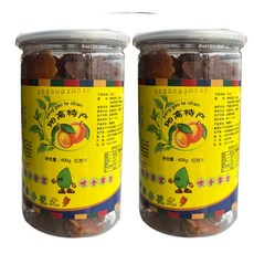 산서성 특산품 다퉁 양가오 보존 살구 통조림 신맛과 달콤한 씨없는 말린 스틱 스낵 설탕에 절인 과일, 말린홍살구 400gX2캔
