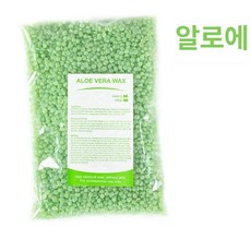 하드왁스 재료 왁싱 셀프 1kg 왁스 제모, 알로에, 1개