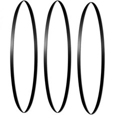 3개 조각 턴테이블 벨트 다양한 규격 기계 녹음기 고무 수리 교체 유지보수 구동 123mm