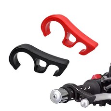 KENASTA 오토바이 브레이크 잠금 2세트 범용 전면 브레이크 잠금 간이 주차 언덕길 넘어짐 방지 유지보수 보조 레드*1 블랙*1, 1개