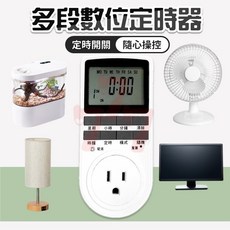 LONG PING 數位定時器 TU-24, 1個