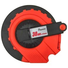 PANRICO 百利世 30M 玻璃纖維捲尺, 折疊搖桿設計, 英吋/公分雙單位, 1個