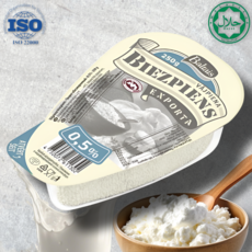 발타이스 코티지 치즈 저지방 0.5% 유럽 라트비아 유제품 먹거리, 1개, 250g