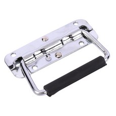 스텐 스프링 접이식 손잡이 자동복원 고강도 공구함 운반용 함체 박스 핸들 손잡이, 1개