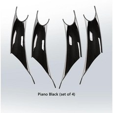 내부 핸들 풀 카드 도어 플레이트 클립의 퀵 릴리스 설치에 적합, 기본, 3. piano black4