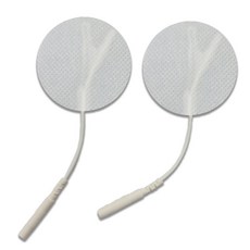 저주파패드 핀타입 (PROTENS) 2조 4패드 원형 의료용전극 저주파마사지패드, 1세트