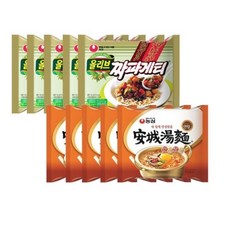 농심 안성탕면 5개 + 농심 짜파게티 5개, 1개