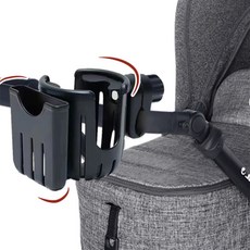일상발견 유모차컵홀더 자전거웨건공용2in1멀티컵홀더 유모차거치대 스마트폰컵홀더 멀티홀더