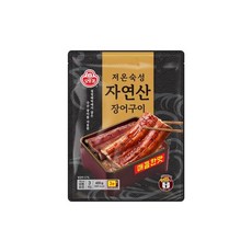 오뚜기 저온숙성자연산 장어구이 (매콤한맛), 4개, 140g