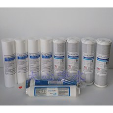 LIQUATEC 10英吋濾心一年份10支裝 (PP/CTO/RO膜/T33) NSF認證, 1個