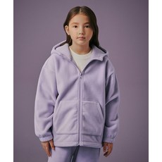 무신사 스탠다드 MUSINSA STANDARD KIDS 오버사이즈 폴라 플리스 후디드 집업 [라벤더] MKBFJAZ03-LV 475154