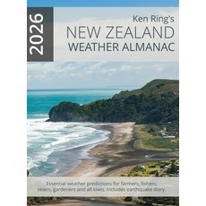 (영문도서)New Zealand Weather Almanac 2026 (Hardback) Hardcover, Ken Ring Ltd., English, 9781067044565
