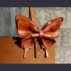 펀칭 나비 모양 가죽 공예 다이 일본 스틸 블레이드 아트 템플릿 절단 금형 수제 펀칭 도구 세트당 3 개