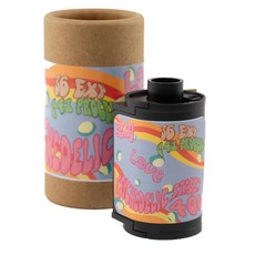 Flic Film 135 底片 彩色正片 彩色負片 100度 400度 膠捲 Chrome 100 savvy, 1個, Psychedelic 400